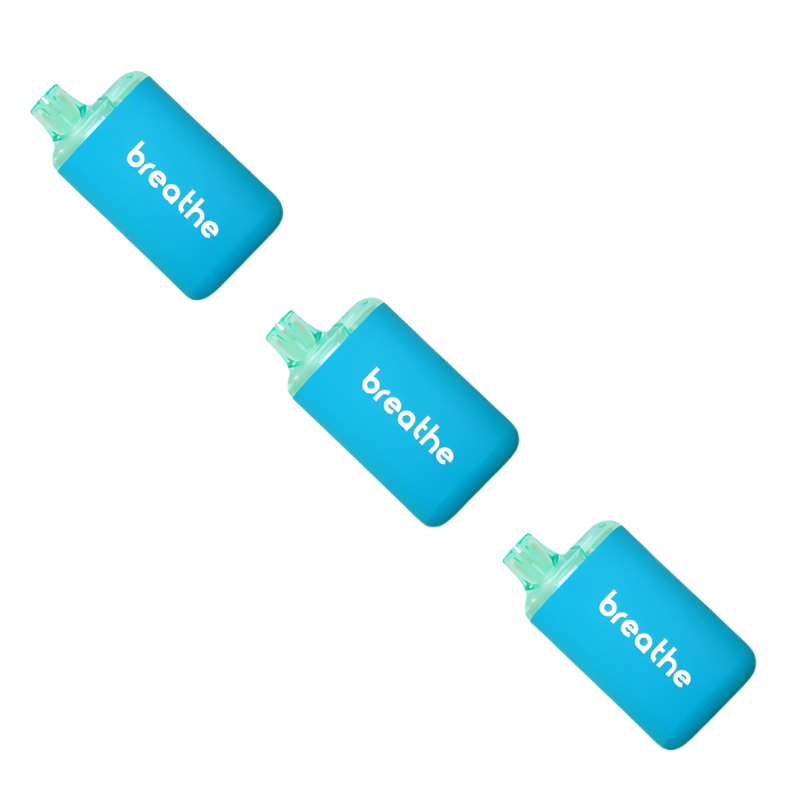 Mint Breathe B12 Bar - 5000 Puff Diffuser 3-Pack